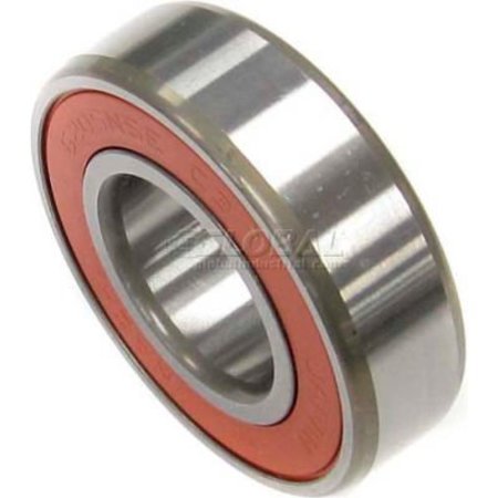 NACHI AMERICA Nachi Radial Ball Bearing 6316-2RS, Double Sealed, 80MM Bore, 170MM OD 6316-2NSLC3